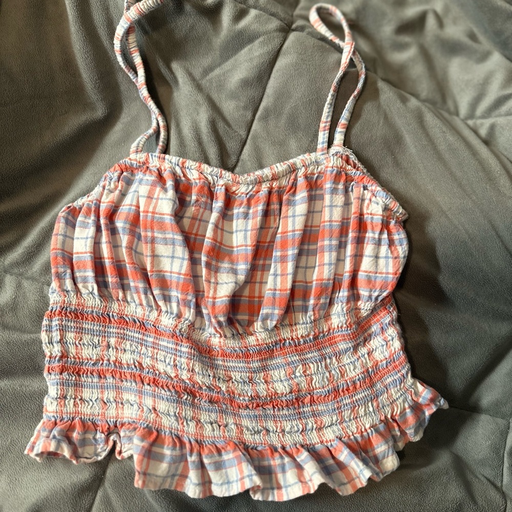 Plaid Tank Top